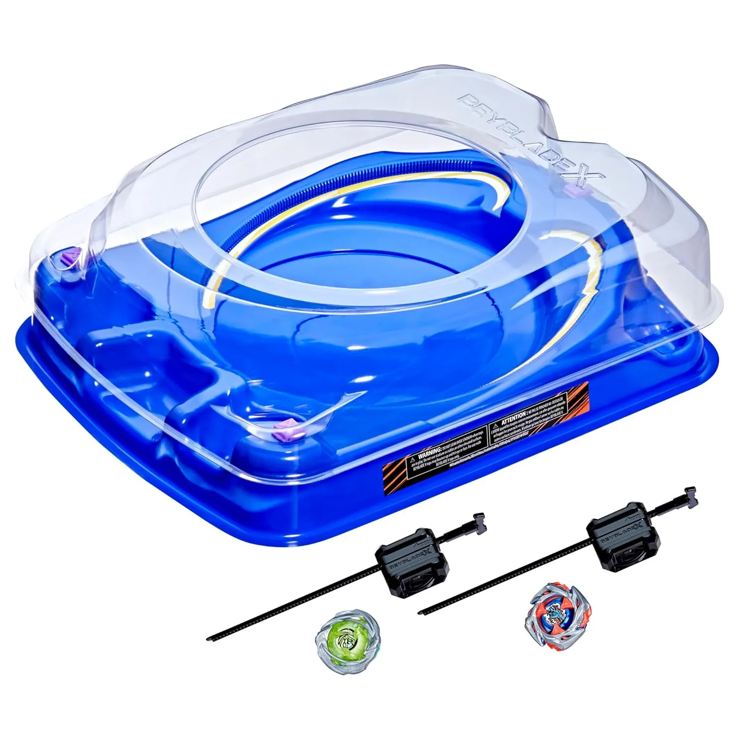 Beyblade X Drop Attack Battle Set con arena, lanciatori e due trottole